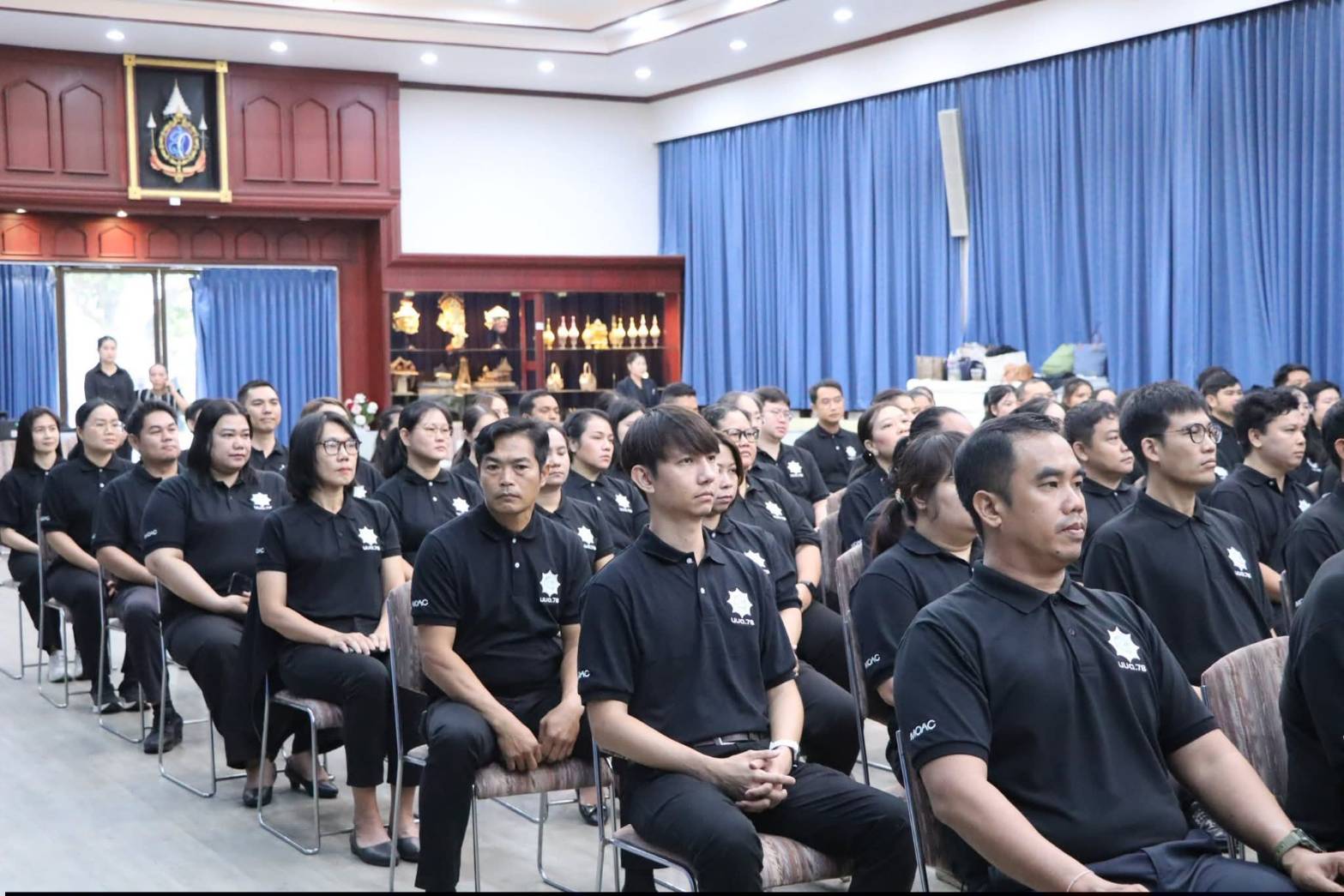 title - ปลัดกระทรวงเกษตรและสหกรณ์ เป็นประธานในพิธีปิดการฝึกอบรมฯ และมอบประกาศนียบัตรแก่ผู้ผ่านการฝึกอบรมหลักสูตร นักบริหารการพัฒนาการเกษตรและสหกรณ์ ระดับต้น รุ่นที่ 78 ณ หอประชุมหม่อมราชวงศ์หญิงรสลิน คัคณางค์ ศูนย์ส่งเสริมและพัฒนาอาชีพเสริมนอกภาคการเกษตร